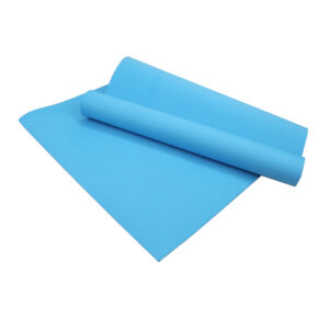 Yogamatte blau – 6mm Dicke