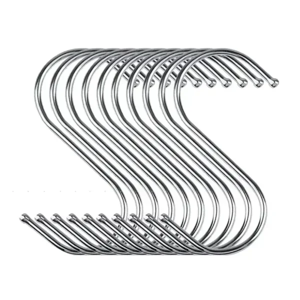 Edelstahl S-Haken 7 cm
